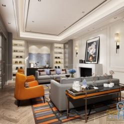 3D model Modern Style Interior 032