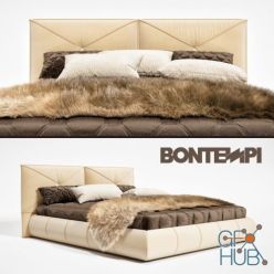 3D model Catun bed by Bontempi