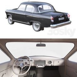 3D model GAZ 21