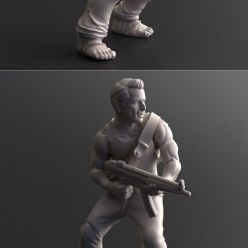 3D model Colossal Miniatures - Modern Day Survivors 4 – 3D Print