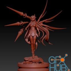 3D model God Kiana Honkai Impact 3 – 3D Print