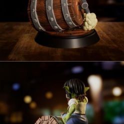 3D model Goblin Bar Maid – 3D Print