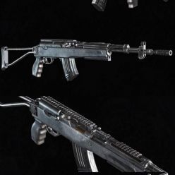 3D model SKS Rifle PBR