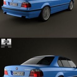 3D model BMW 7-series Alpina 1999