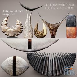 3D model Thierry Martenon set 2