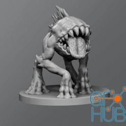 3D model ﻿Black Imp – 3D Print