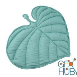 3D model Leaf Play Mat Mint Green by Nofred