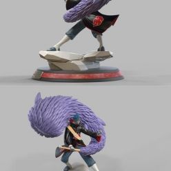 3D model ﻿Kisame and Samehada – 3D Print