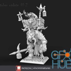 3D model ﻿Ogre Rat – 3D Print