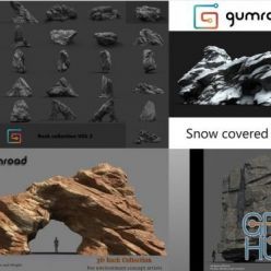 3D model Gumroad – Rocks Bundle