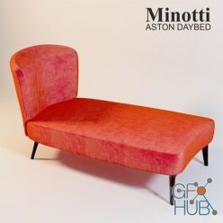 3D model Minotti ASTON DAYBED