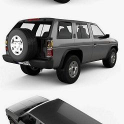 3D model Nissan Terrano (Pathfinder) 1993