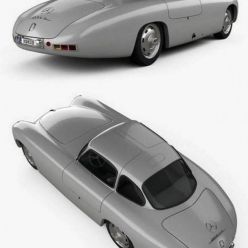 3D model Mercedes-Benz SL-Class (W194) 1952