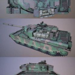 3D model Chieftain Mk5 Tank