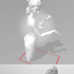 3D model Classical woman v.2-3 – 3D Print