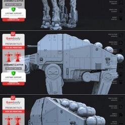 3D model JAT-M6 Walker – 3D Print