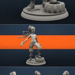 3D model Molly the Punk – 3D Print