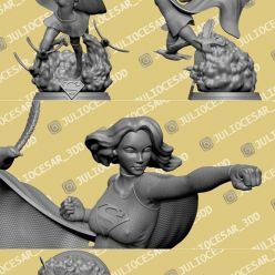 3D model Super Girl – 3D Print