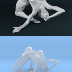 3D model Strong Woman 002 – 3D Print