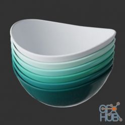 3D model Bowls Designer Set 001