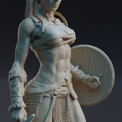 3D model Sexy Female Gladiator – 3D Print