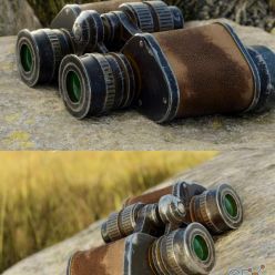 3D model Binoculars PBR