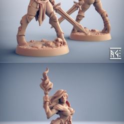 3D model Elena - Fighters Beauty – 3D Print