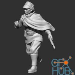 3D model Authority Field Commander – 3D Print