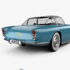 3D model Dodge Zeder Z-250 1953