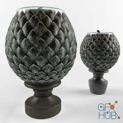3D model Pine Candle Holder