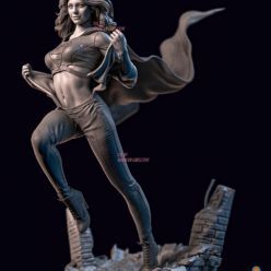 3D model Super Girl