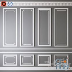 3D model Decorative molding 11