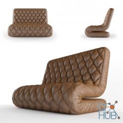 3D model Exceptional Sofa (max, fbx)