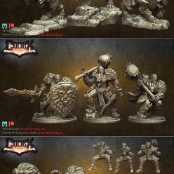 3D model Codex Universalis - Black Lion Knighthood – 3D Print
