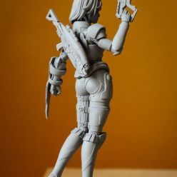 3D model Female Shepard - Mass Effect – 3D Print