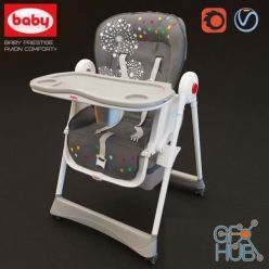 3D model Chair for babies Baby Prestige Avion Comfort