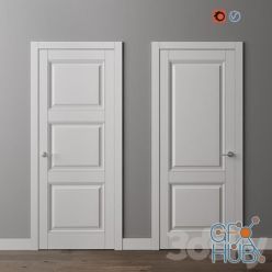3D model Two doors Dorian collection Galla №86 and №96