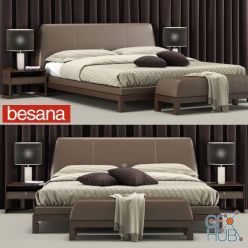 3D model Besana Lavinia bed