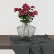 3D model Bouquet of roses