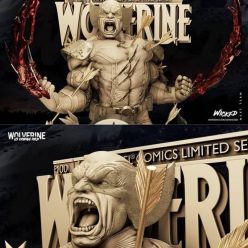 3D model 3DWicked Wolverine Bust – 3D Print