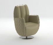 3D model Armchair Jaguar JG 117 edGe ALTA MODA