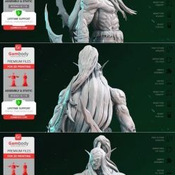 3D model Illidan The Demon Hunter – 3D Print