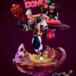 3D model Earth Worm Jim – 3D Print