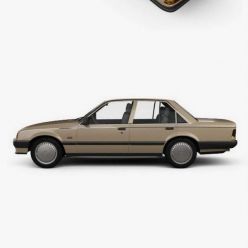 3D model Opel Rekord 1982