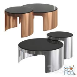 3D model Eichholtz – Coffee Table Piemonte set of 2