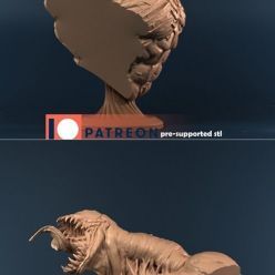 3D model Venom bust – 3D Print