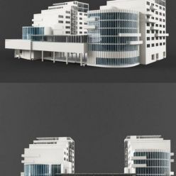 3D model Conceptual building #3