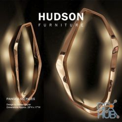3D model PANGEA sconces by Hudson Furniture