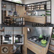 3D model Kitchen Roveretto by L'Ottocento