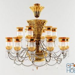 3D model Arabic chandelier